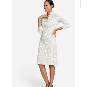 Women's JML Durham Dress S Taupe Off-White Abstract Print/binA